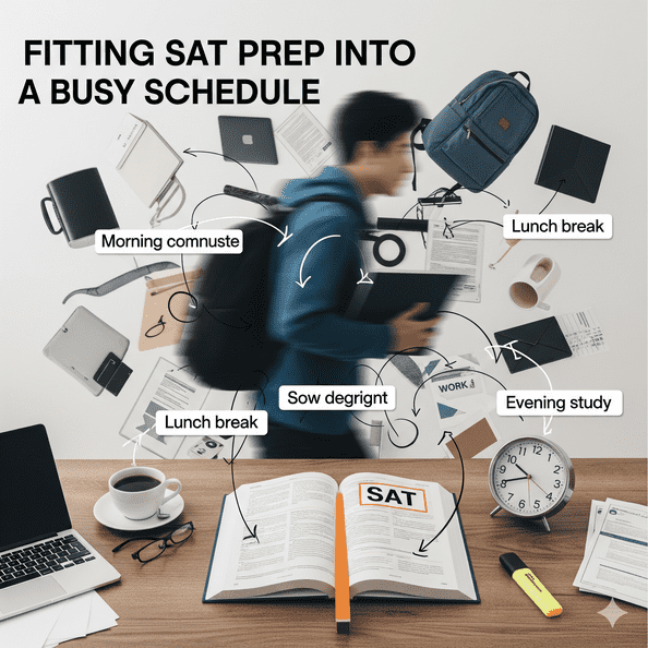 Fitting SAT Prep into a Busy Schedule