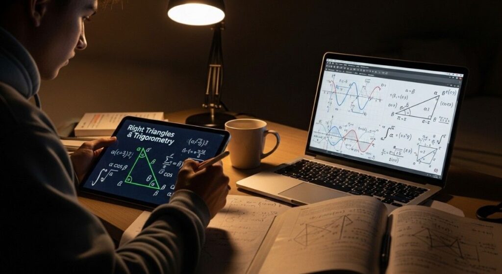 Right Triangles and Trigonometry SAT