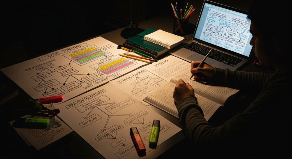 SAT student is preparing for the topic Text Structure & Purpose